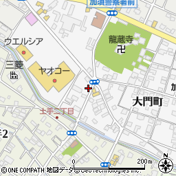 埼玉県加須市大門町20-70周辺の地図