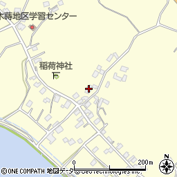 茨城県行方市八木蒔337周辺の地図