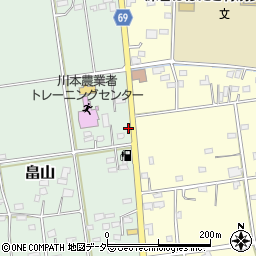 埼玉県深谷市畠山1569周辺の地図