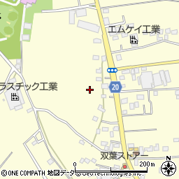 茨城県常総市崎房966周辺の地図