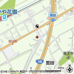 埼玉県深谷市黒田787周辺の地図