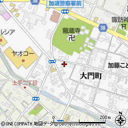 埼玉県加須市大門町17-20周辺の地図