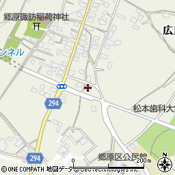 長野県塩尻市広丘郷原1103周辺の地図