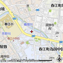 福井県坂井市春江町為国西の宮1周辺の地図