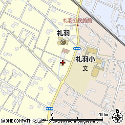 セブンイレブン加須礼羽店周辺の地図