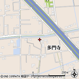 埼玉県加須市多門寺283周辺の地図