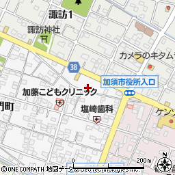 埼玉県加須市大門町5-10周辺の地図