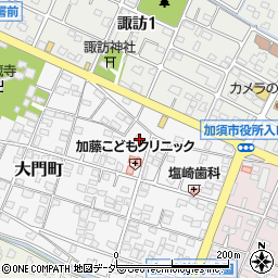 埼玉県加須市大門町6-31周辺の地図