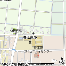 福井県坂井市春江町石仏周辺の地図