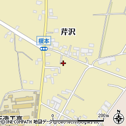 茨城県行方市芹沢1563-1周辺の地図