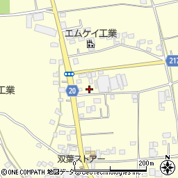 茨城県常総市崎房929周辺の地図