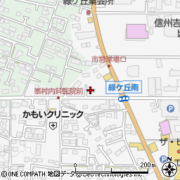 長野銀行広丘高出 ＡＴＭ周辺の地図