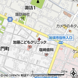 埼玉県加須市大門町5-14周辺の地図