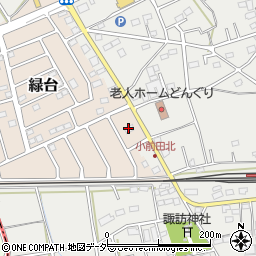 埼玉県深谷市緑台19周辺の地図