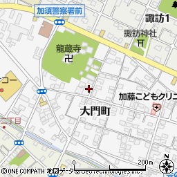 埼玉県加須市大門町18-60周辺の地図