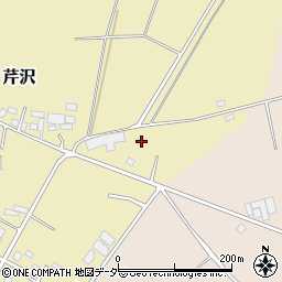 茨城県行方市芹沢1834-1周辺の地図