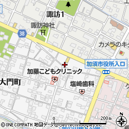 埼玉県加須市大門町6-28周辺の地図