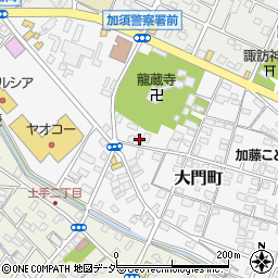 埼玉県加須市大門町18-9周辺の地図