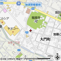 埼玉県加須市大門町18-11周辺の地図