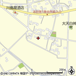 埼玉県深谷市本田3727周辺の地図