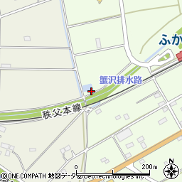 埼玉県深谷市黒田17周辺の地図