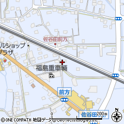 佐谷田754駐車場周辺の地図
