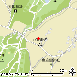 茨城県行方市捻木537周辺の地図