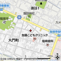 埼玉県加須市大門町7-41周辺の地図