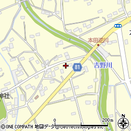 埼玉県深谷市本田2202周辺の地図