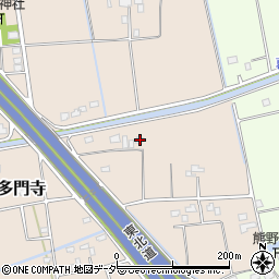 埼玉県加須市多門寺395周辺の地図