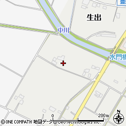 埼玉県加須市生出50-2周辺の地図