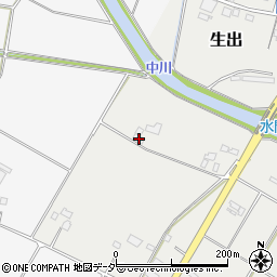 埼玉県加須市生出50-6周辺の地図