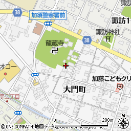 埼玉県加須市大門町18-4周辺の地図
