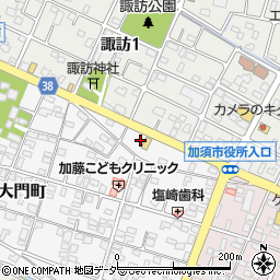 埼玉県加須市大門町6-20周辺の地図