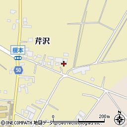 茨城県行方市芹沢1803周辺の地図