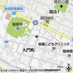 埼玉県加須市大門町8-27周辺の地図