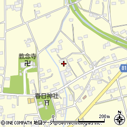 埼玉県深谷市本田2091周辺の地図