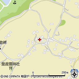 茨城県行方市捻木495周辺の地図