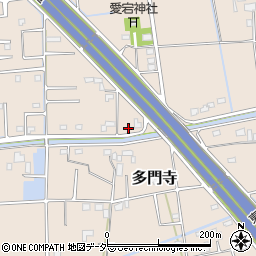埼玉県加須市多門寺560-6周辺の地図