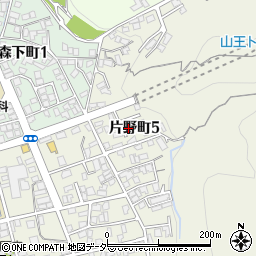 岐阜県高山市片野町5丁目510周辺の地図