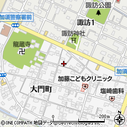 埼玉県加須市大門町7-8周辺の地図