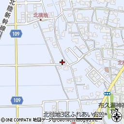福井県坂井市丸岡町北横地26-11周辺の地図