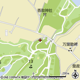 茨城県行方市捻木657周辺の地図
