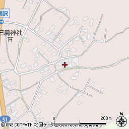 茨城県鉾田市台濁沢39周辺の地図