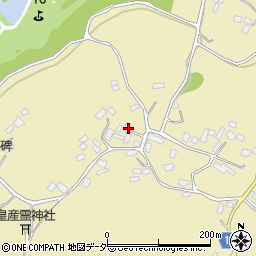 茨城県行方市捻木493周辺の地図