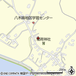 茨城県行方市八木蒔331周辺の地図