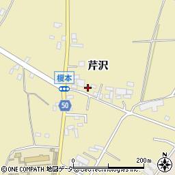 茨城県行方市芹沢1564周辺の地図