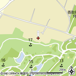 茨城県行方市捻木921周辺の地図