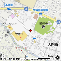 埼玉県加須市大門町19-6周辺の地図
