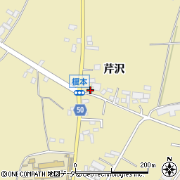 茨城県行方市芹沢1566周辺の地図